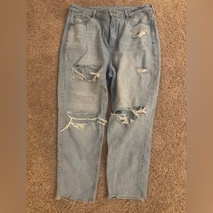 American Eagle Outfitters Light Wash Denim Jeans